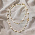 Majestic White Pearl Necklace