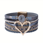 Bohemian Multi-Layer Leather Bracelet