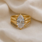 Crown Jewel Gold Ring