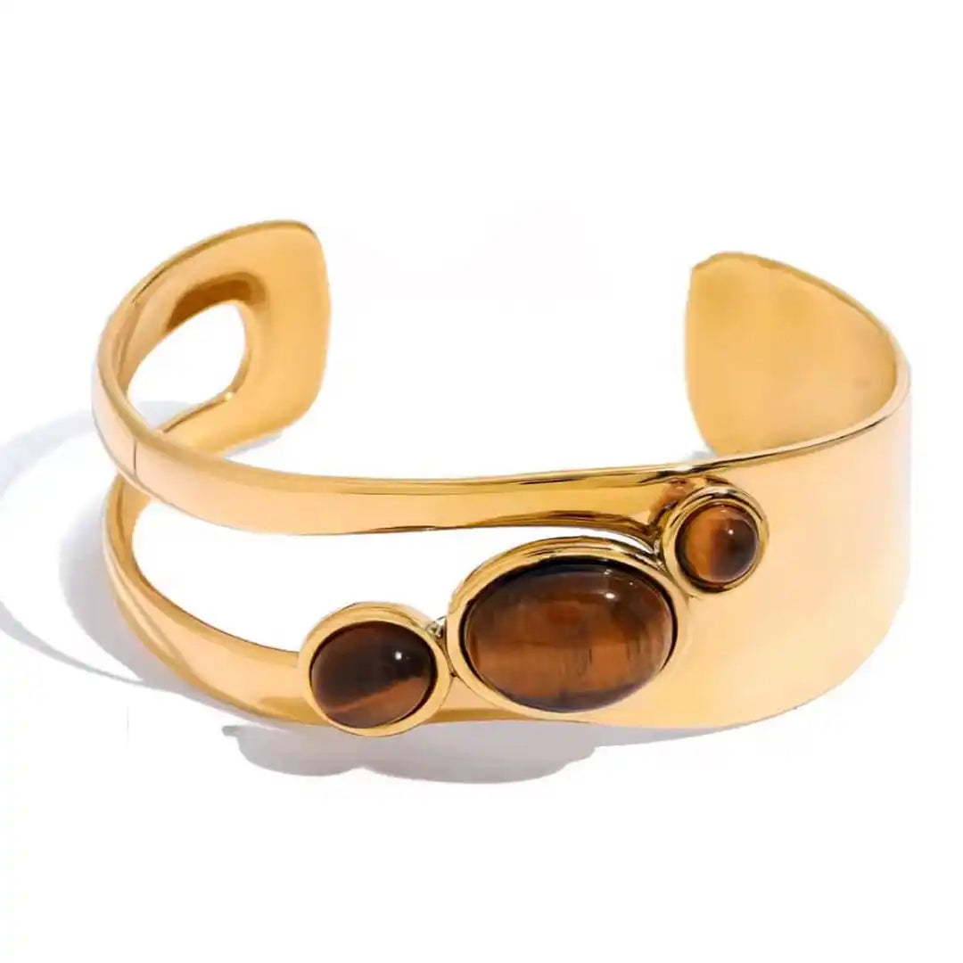Vintage Golden Tiger Eye Bracelet