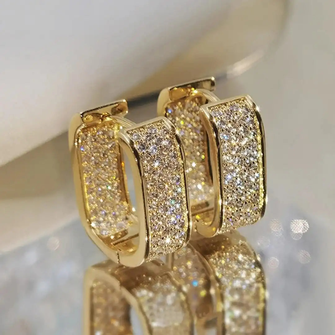 Pavelina Huggie Hoops Earrings