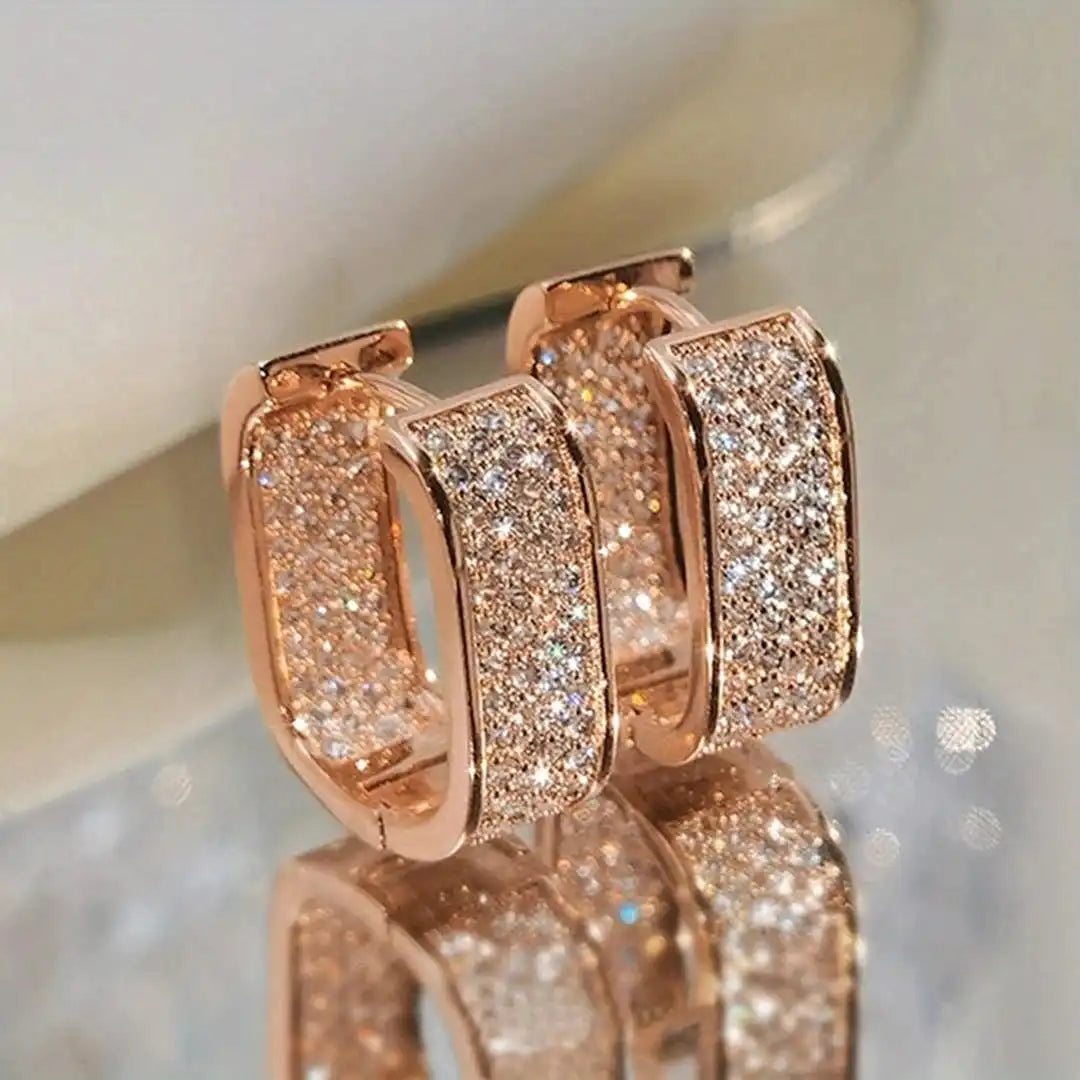 Pavelina Huggie Hoops Earrings