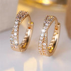 Vintage Zirconia Earrings
