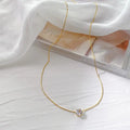 Lovely Solitaire Pendant Necklace