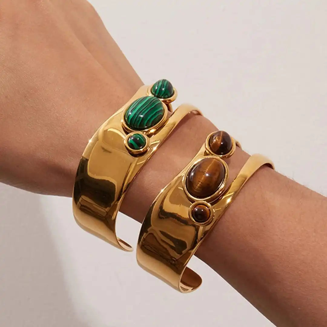 Vintage Golden Tiger Eye Bracelet