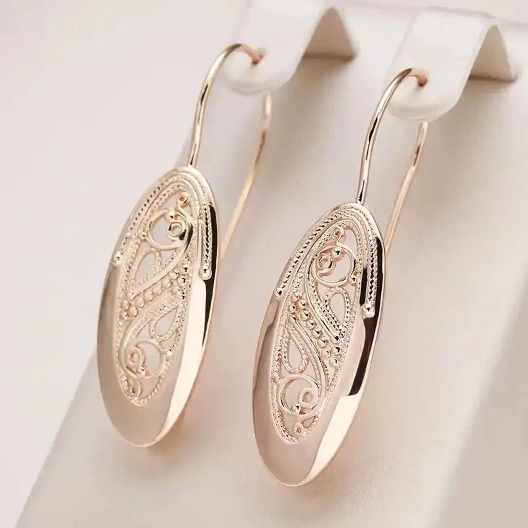 Golden Radiant Earrings