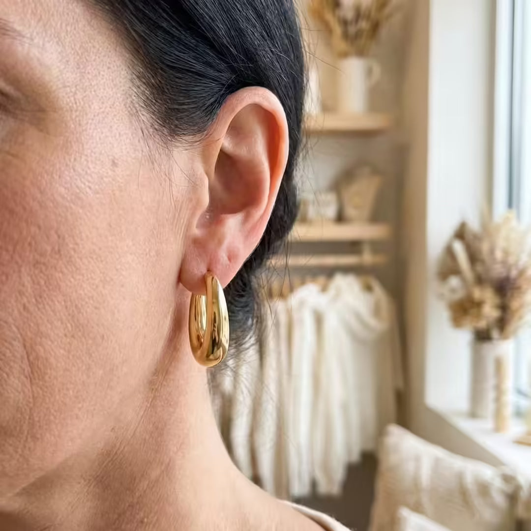 Classic Gold Earrings