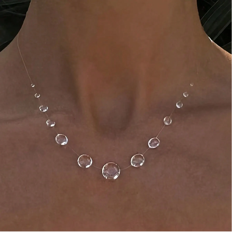 Lerato Floating Drops Necklace